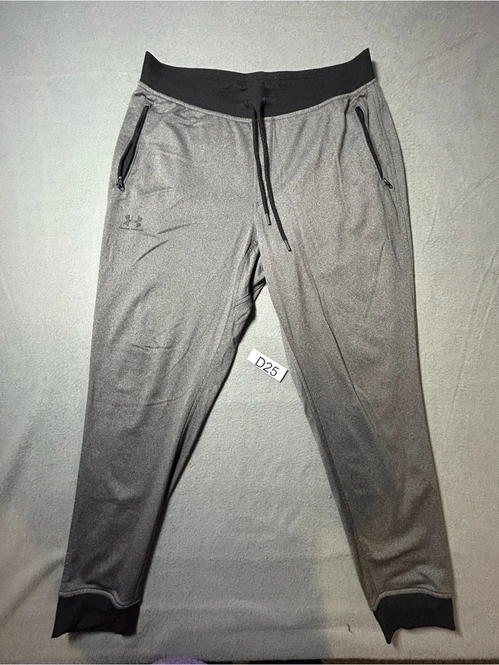 Under Armour Charcoal & Black Athletic Joggers